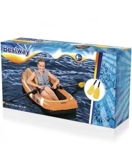 Tek kişilik Bot Hydroforce 155 x 97 Cm Bestway + Kürek - 61078