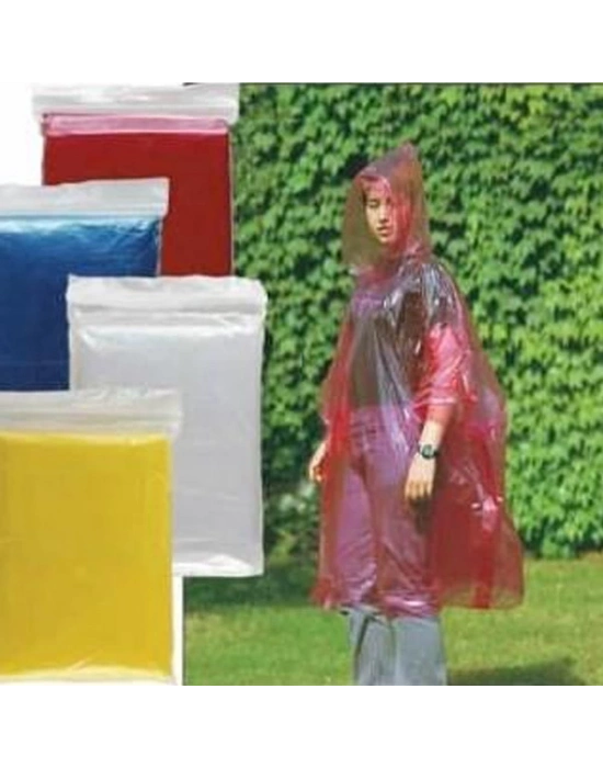 Tek Kullanımlık 10 Adet Yağmurluk
