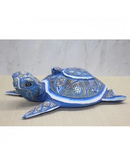 Tekli Ahşap Kaplumbağa