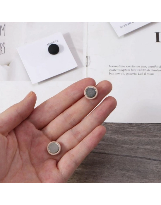 ®  Tekli Güçlü Mıknatıslı Eşarp Şal Mıknatısı