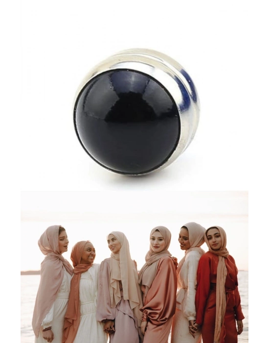 ®  Tekli Güçlü Mıknatıslı Eşarp Şal Mıknatısı