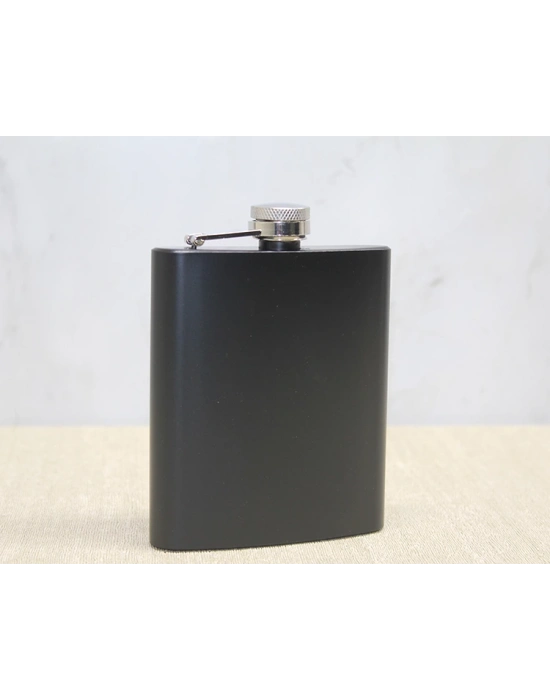 Tekli Siyah 7 Oz Matara