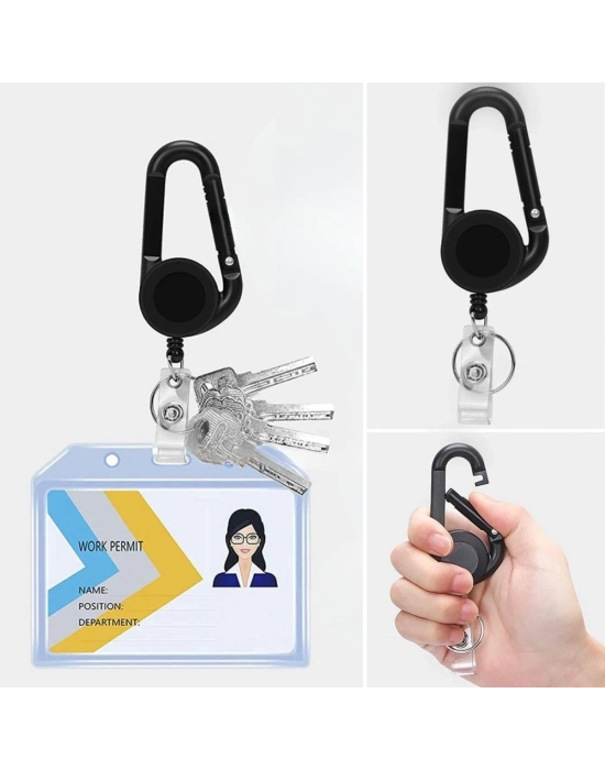 ®  Teleskopik Karabina Anahtarlık