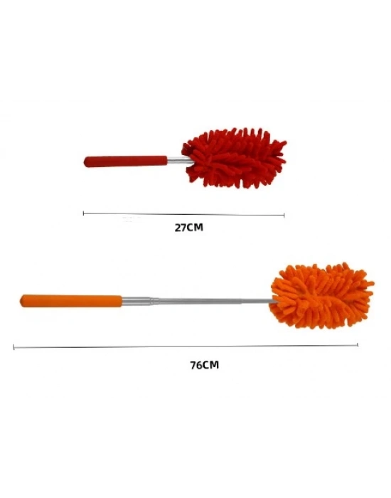 Teleskopik Mikrofiber Toz Alma Fırçası