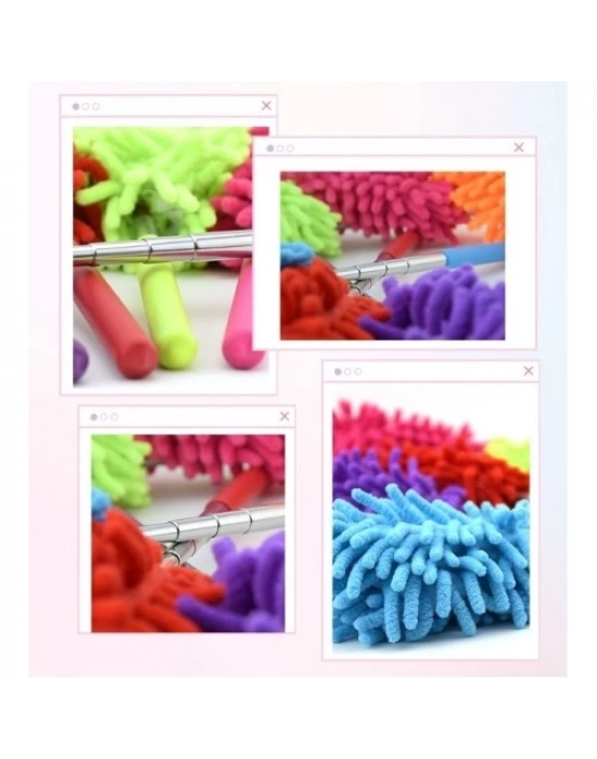 Teleskopik Mikrofiber Toz Alma Fırçası