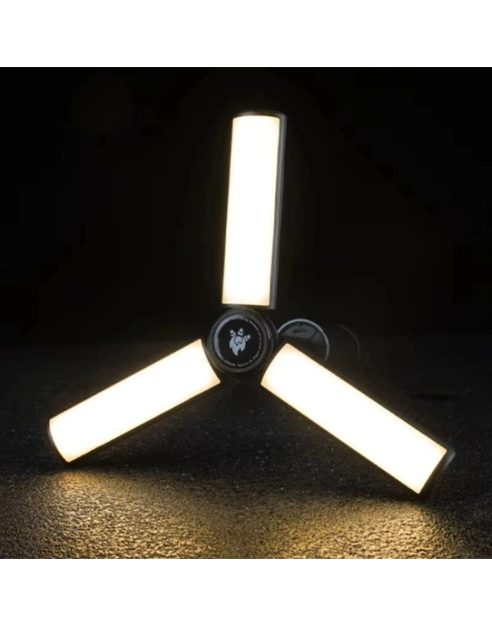 Teleskopik Şarj Edilebilir Çadır Kamp Işığı