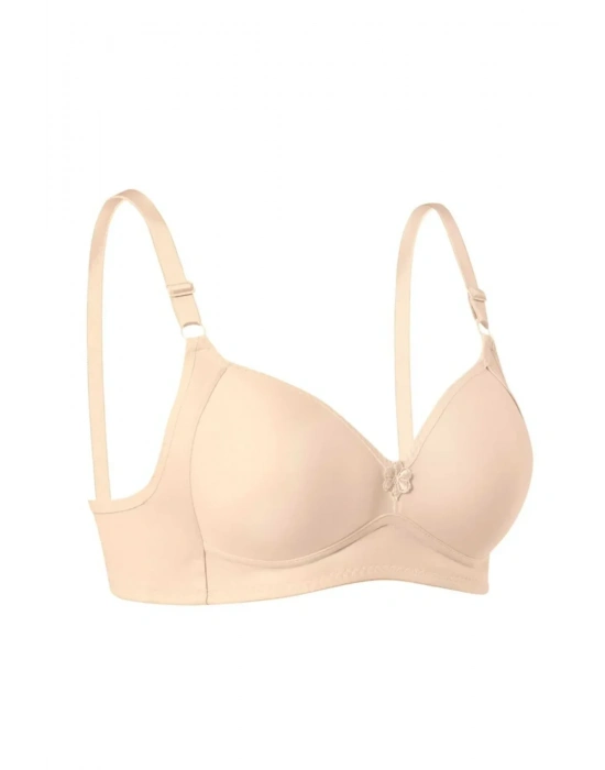 Telsiz Silikonlu Toparlayıcı Sütyen Ten