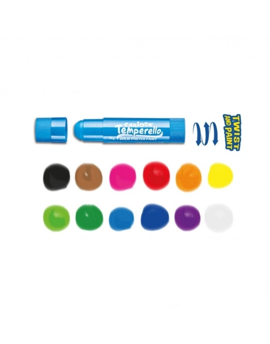®  Temperello Poster Boyama Kalemi 12li