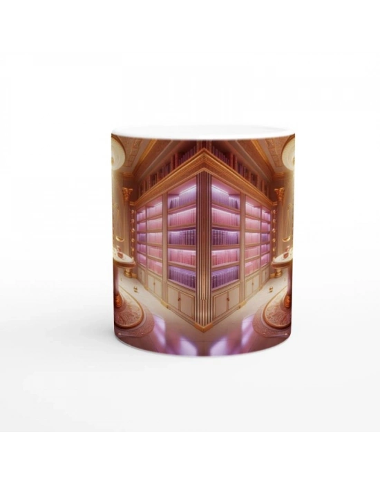 Terazi Burcu Baskılı Kahve Kupası - Zodyak Kütüpanesi Vs2