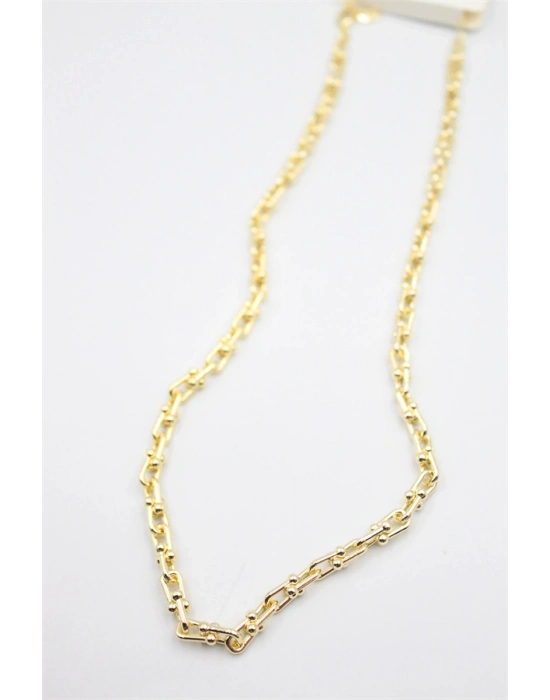 Tfn Zincir Kolye - Altın