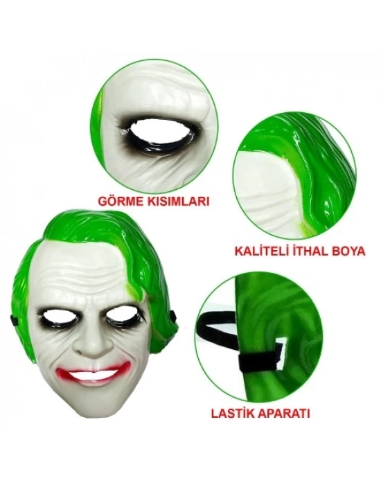 The Dark Knight Joker Maskesi