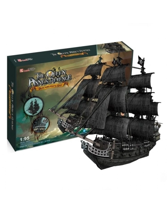 The Queen AnneS Revenge 3D Puzzle