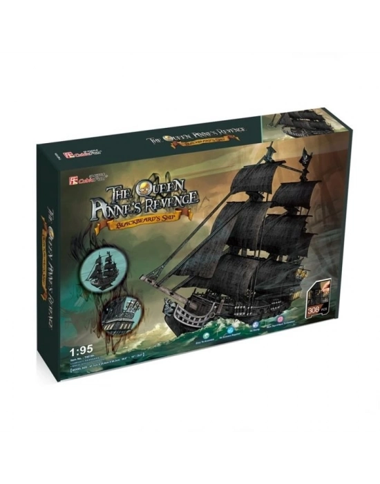 The Queen AnneS Revenge 3D Puzzle