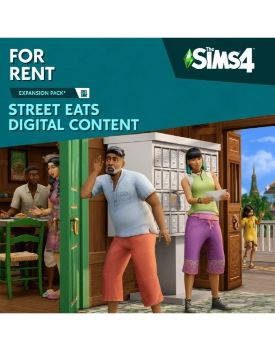 The Sims 4 Street Eats Digital Content