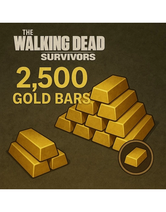 The Walking Dead: Survivors 2500 Gold Bar