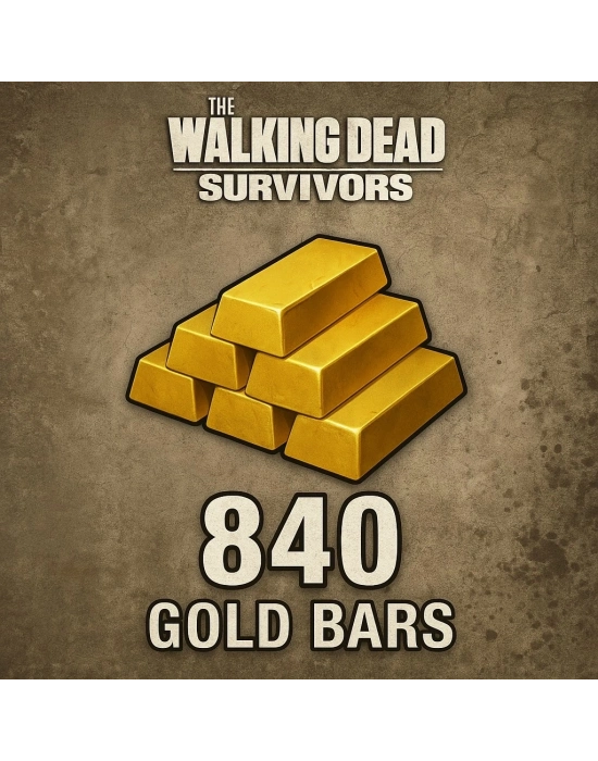 The Walking Dead: Survivors 840 Gold Bar