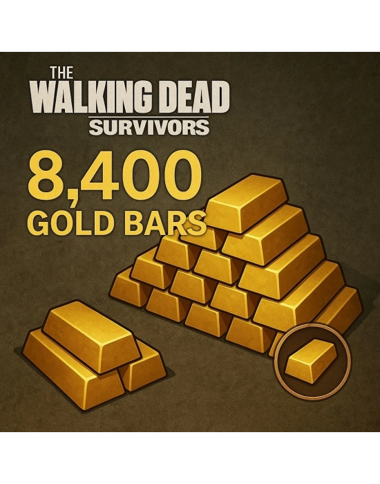 The Walking Dead: Survivors 8400 Gold Bar
