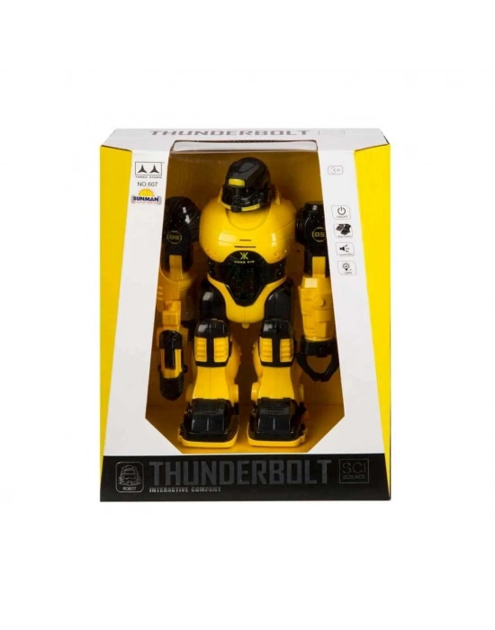 ®  Thunderbolt Sesli ve Işıklı Robot 25 cm