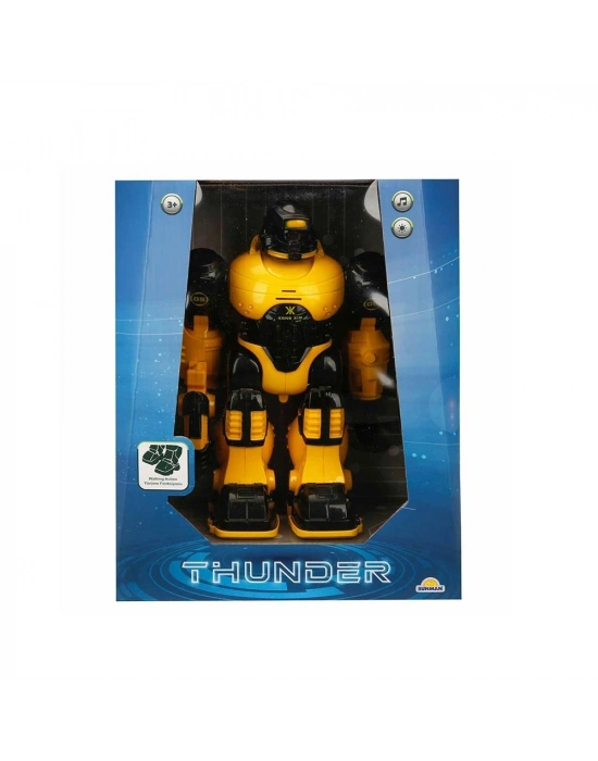 ® Thunderbolt Sesli ve Işıklı Robot 25 cm.