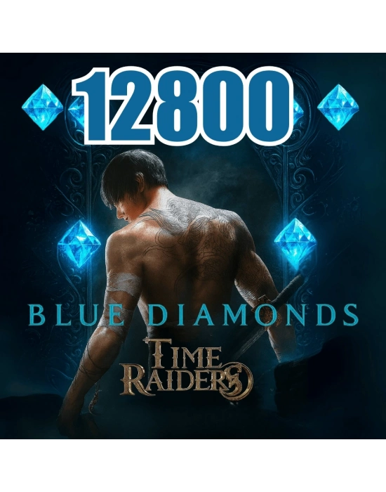 Time Raiders 12800 Blue Diamonds