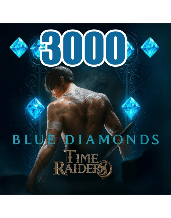 Time Raiders 3000 Blue Diamonds