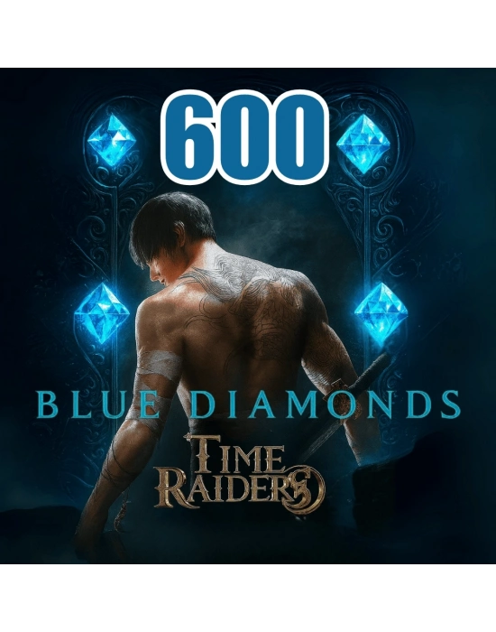 Time Raiders 600 Blue Diamonds