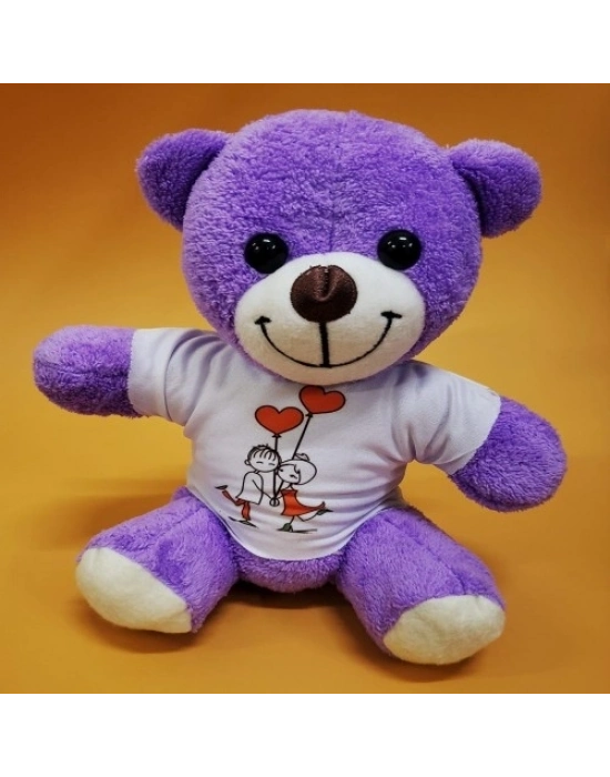 Tişörtlü Peluş Oyuncak Ayı