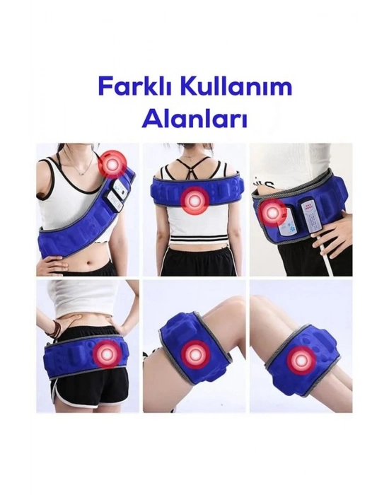 ® Titreşimli Masaj Kemeri- Kas Gevşetici Masaj Aleti Ve Vücut Şekillendirme Cihazı