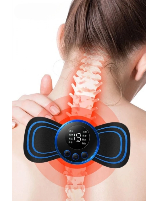 ®  Titreşimli USB Şarj Aletli Mini Elektrikli Kelebek Masaj Aleti