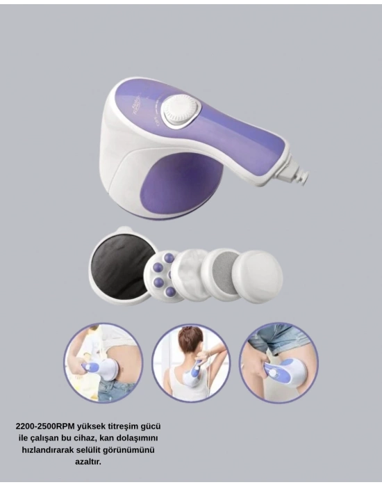 ® Titreşimli Yağ Yakıcı Masaj Cihazı – Ev Tipi Selülit Giderici