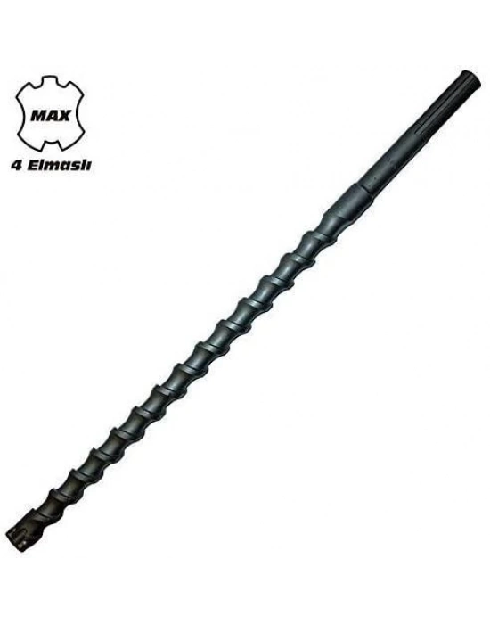 ® Todrill TD50437 SDS MAX 4 Elmaslı Matkap Uç 22X520 mm