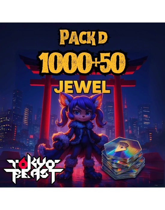 Tokyo Beast Jewel Pack D - 1000+50 Jewels