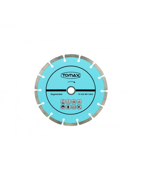 Tomax Segmentli Elmas Beton Kesici Disk - 230x2,4x22