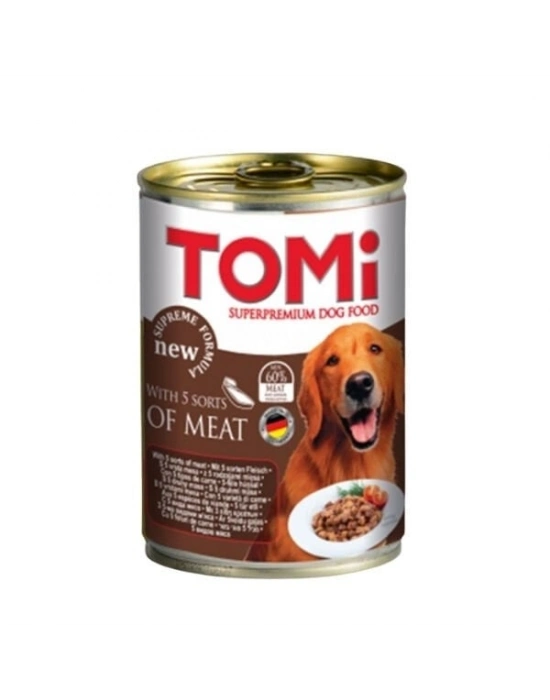 Tomi Karışık Etli Yetişkin Konserve Köpek Maması 400 Gr 1 Adet
