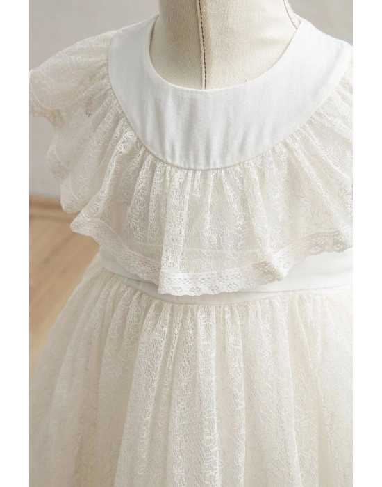 Tongs Baby Bebek Elbise 3942 Ekru