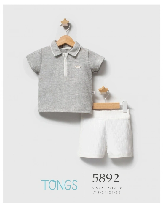 Tongs Change İkili Takım 5892 Gri