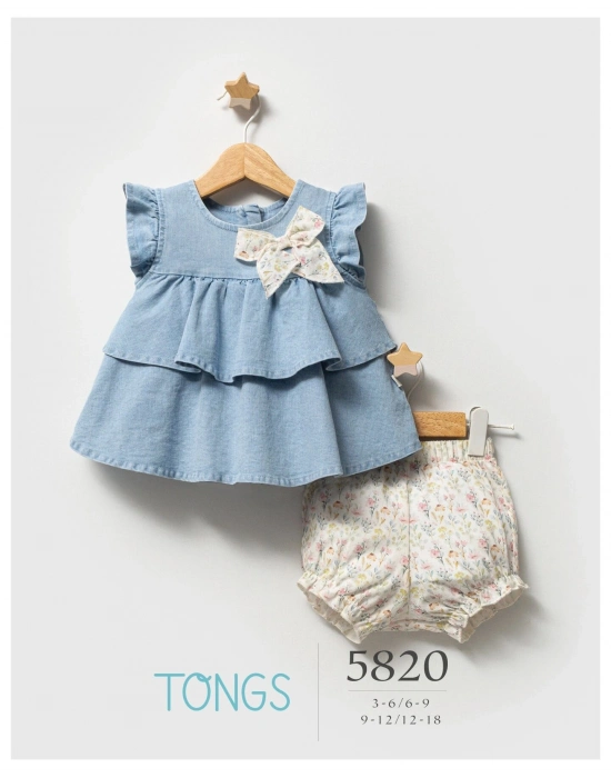 Tongs Jeans Universe İkili Takım 5820 Mavi