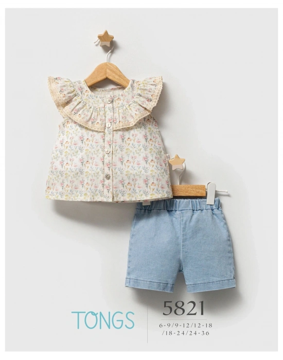 Tongs Jeans Universe İkili Takım 5821 Mavi