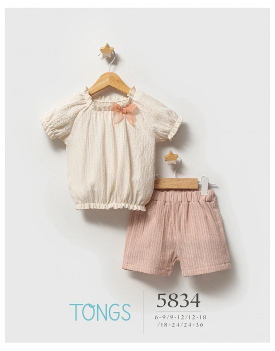 Tongs Penolope İkili Takım 5834 Pembe