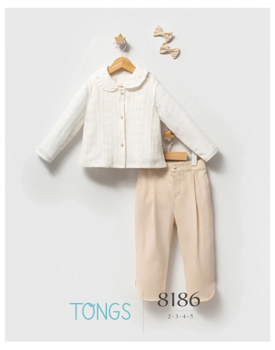 Tongs Üçlü Takım 8186 Bej