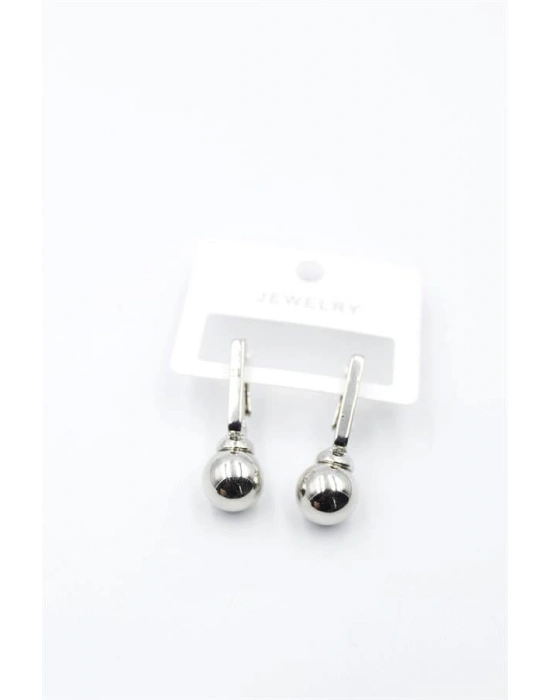 Top Küpe - Gümüş