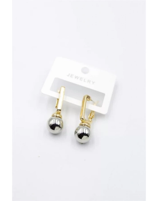 Top Küpe - Gümüş