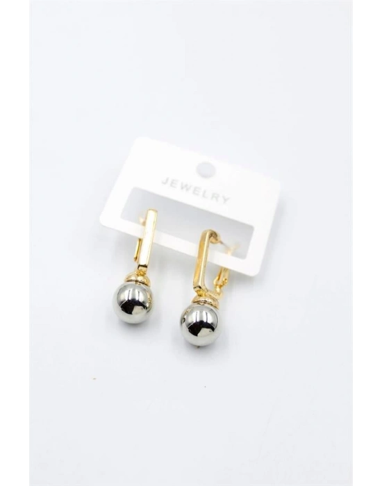 Top Küpe - Gümüş