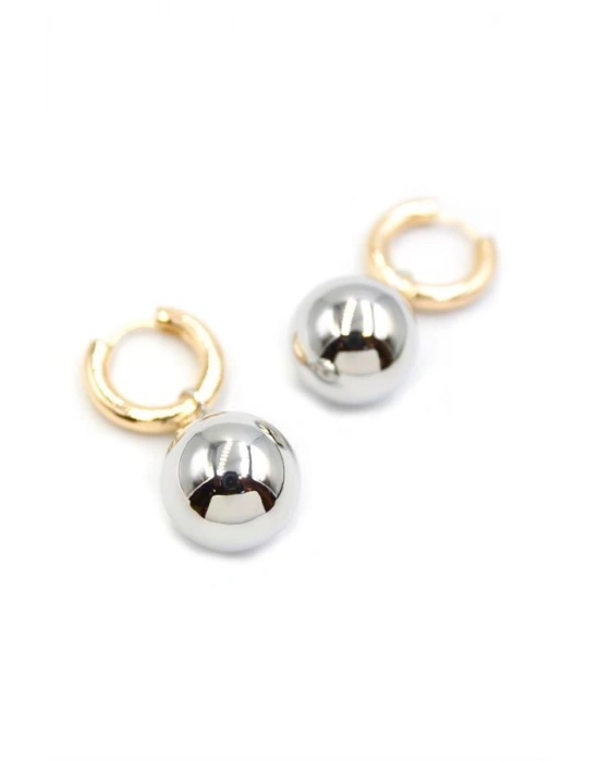 Top Küpe - Gümüş