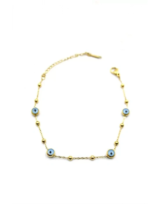 Top Nazar Bileklik - Altın