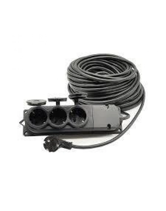 Topart 01556 10 Metre Grup Prizli Uzatma 3X2,5 Kablo