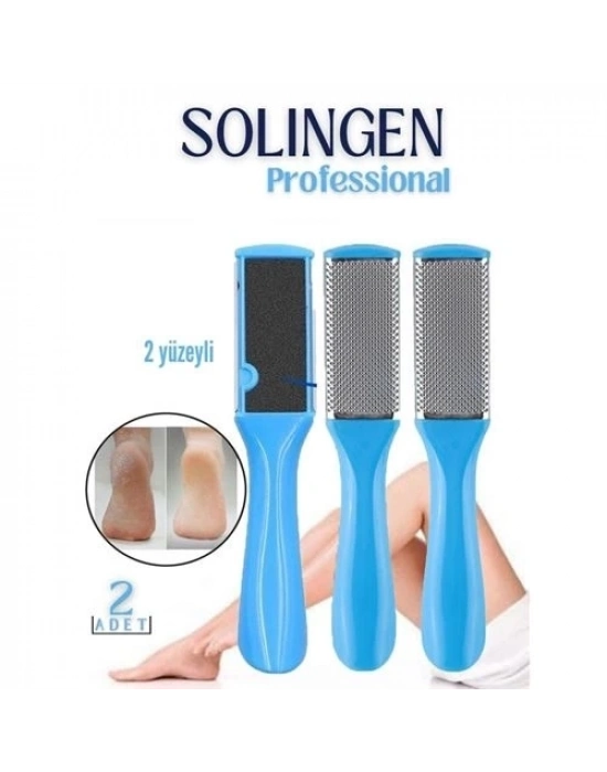 Topuk Rendesi ve Törpü 2 li Set Solingen Professional