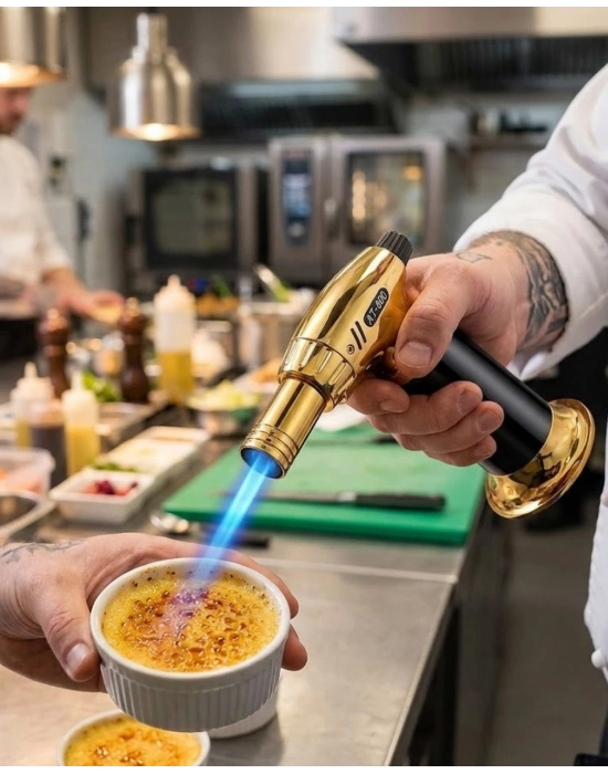 Torch Pürmüz Çakmak Gaz Dolumlu Mutfak Kamp Çok Amaçlı