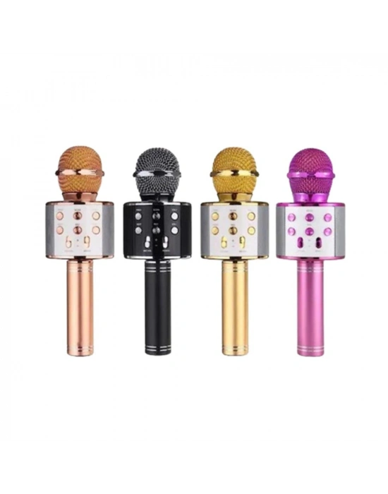 ® Torima WS-858 Ses Değiştirmeli Karaoke Mikrofon