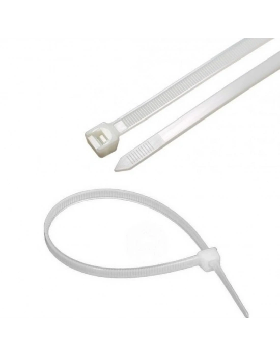 Tork Beyaz Kablo Bağı 3,5X250